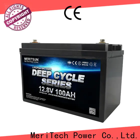 MERITSUN lifepo4 battery 12v 100ah series for house