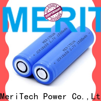 MERITSUN 18650 high drain battery customized for solar