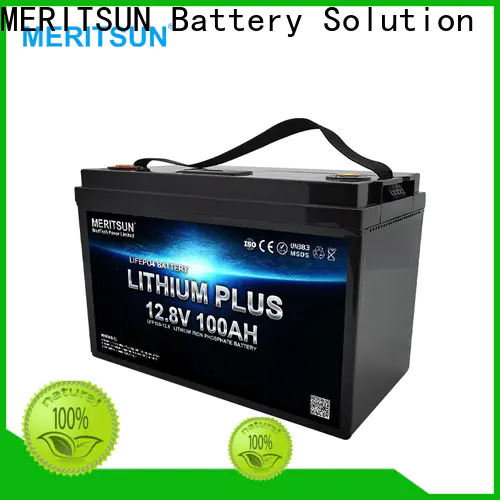 MERITSUN best 24v lifepo4 battery customized for house
