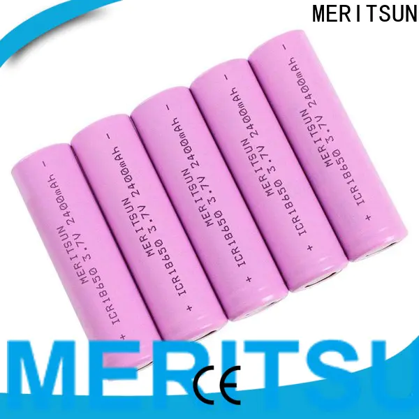 MERITSUN cheap 18650 batteries customized for telecom
