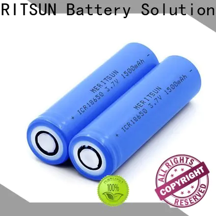 MERITSUN best 18650 high drain battery factory direct supply for solar