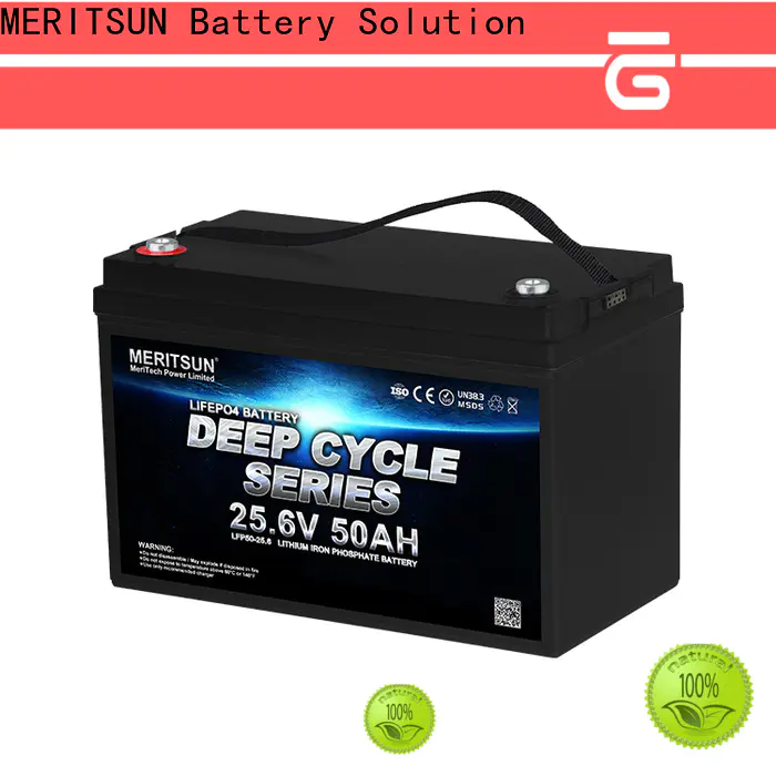 MERITSUN lithium ion polymer battery manufacturer for villa
