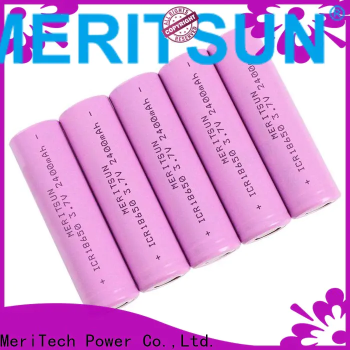 MERITSUN wholesale cheap 18650 batteries with good price for telecom