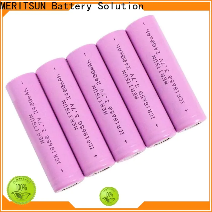 MERITSUN new 18650 battery cell with good price for electric vehicles