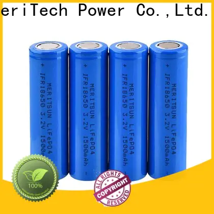 MERITSUN wholesale icr 18650 battery manufacturer for power bank