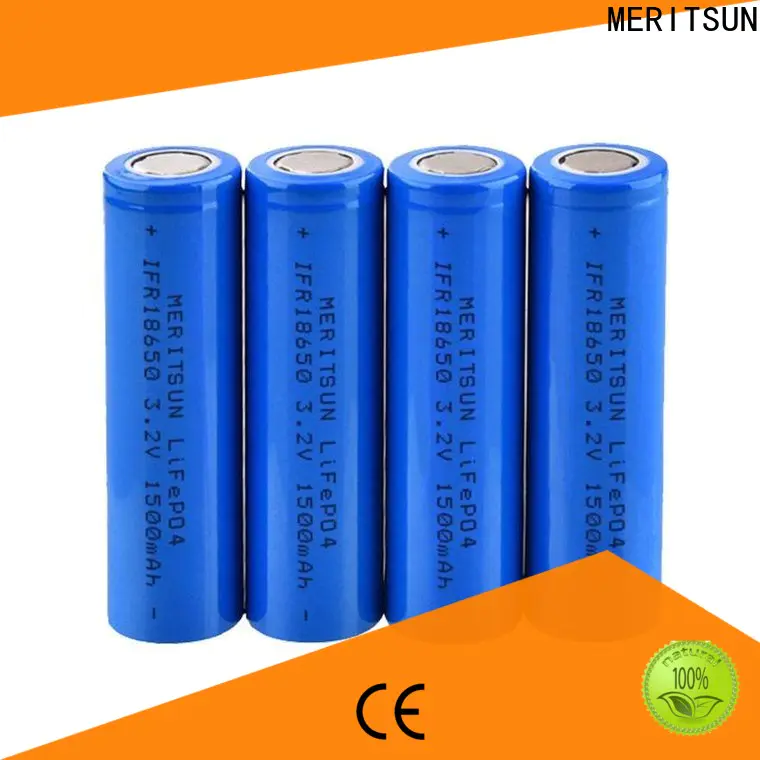 MERITSUN high-quality high drain battery with good price for flashlight