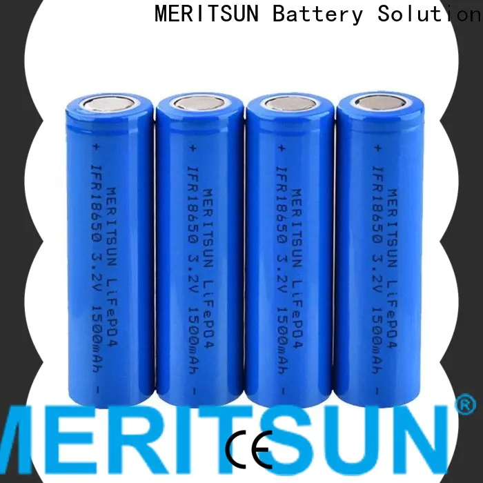 MERITSUN lithium ion cell factory direct supply for flashlight
