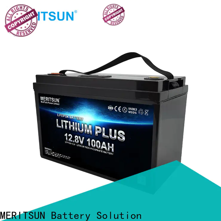 MERITSUN latest lifepo4 battery 12v 200ah manufacturer for villa
