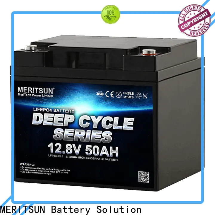 MERITSUN lithium iron phosphate battery supplier for home use