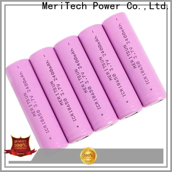 MERITSUN high-quality 18650 lithium ion cells with good price for power bank
