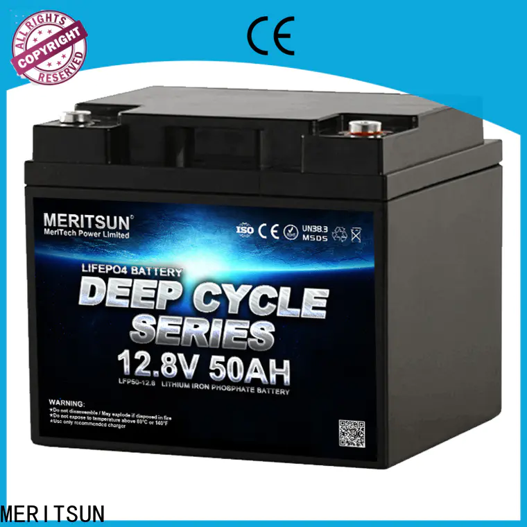 MERITSUN latest lithium iron phosphate battery with good price for villa