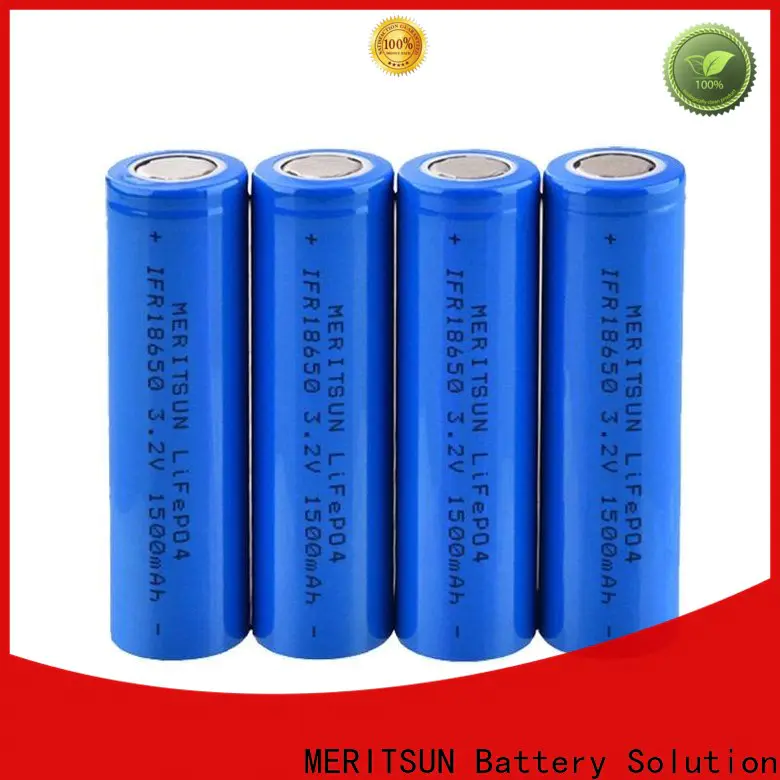 MERITSUN icr 18650 battery with good price for electric vehicles