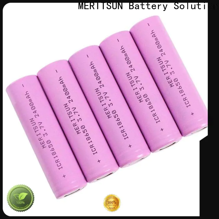 MERITSUN high drain battery with good price for power bank