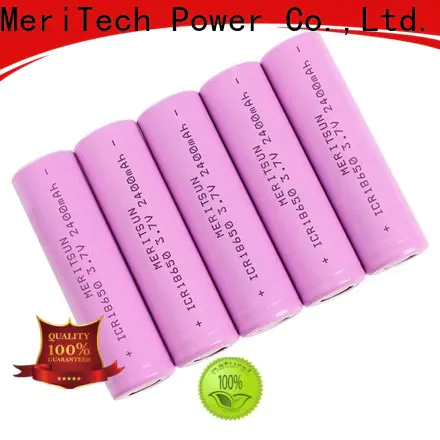 MERITSUN new icr 18650 battery customized for telecom