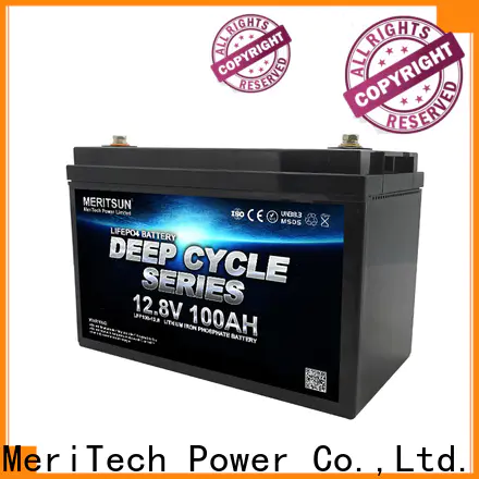 MERITSUN lithium ion rechargeable battery supplier for house