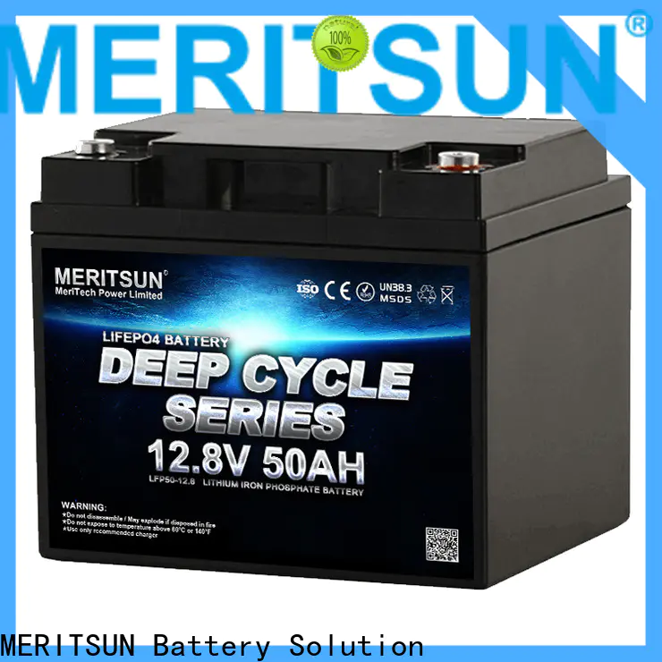 MERITSUN wholesale lithium iron phosphate battery supplier for home use