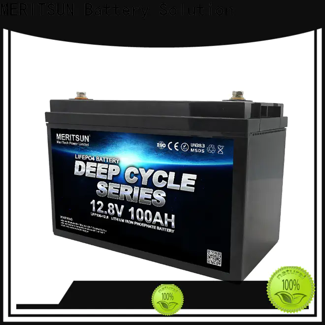 MERITSUN best lithium iron phosphate battery manufacturer for building
