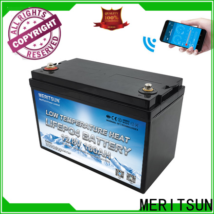 MERITSUN new low temperature lithium battery manufacturers for robot