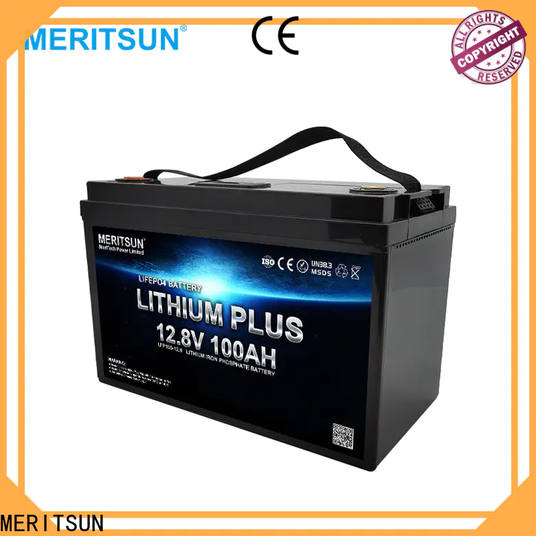 MERITSUN lithium battery price supplier for building