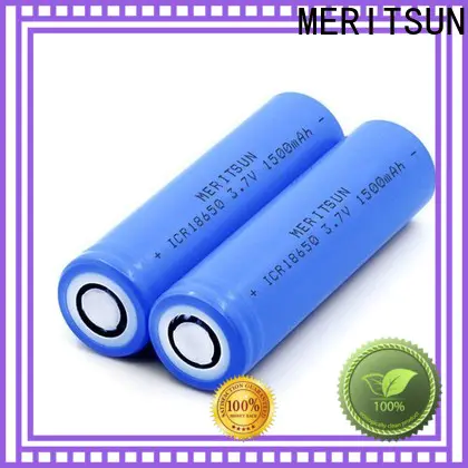 MERITSUN latest cheap 18650 batteries with good price for telecom