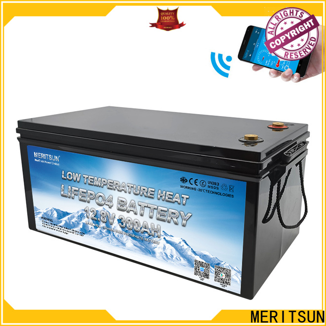 MERITSUN lithium battery low temperature company for robot