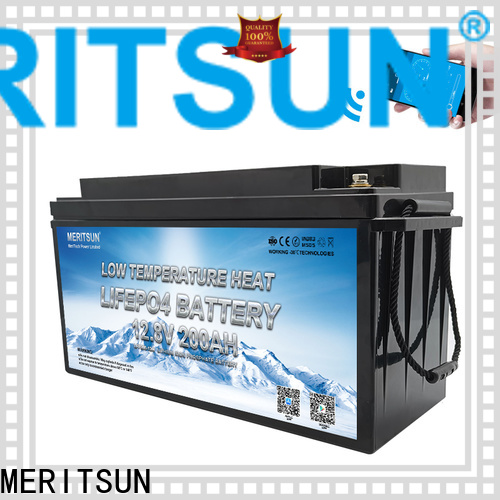 MERITSUN low temperature lithium ion battery with good price for house