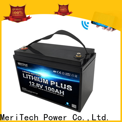MERITSUN bluetooth lithium battery company for robot