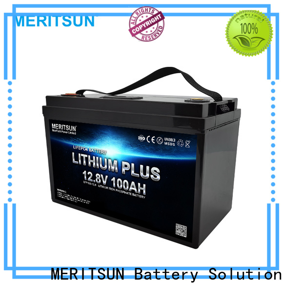 MERITSUN best lithium battery price manufacturer for building