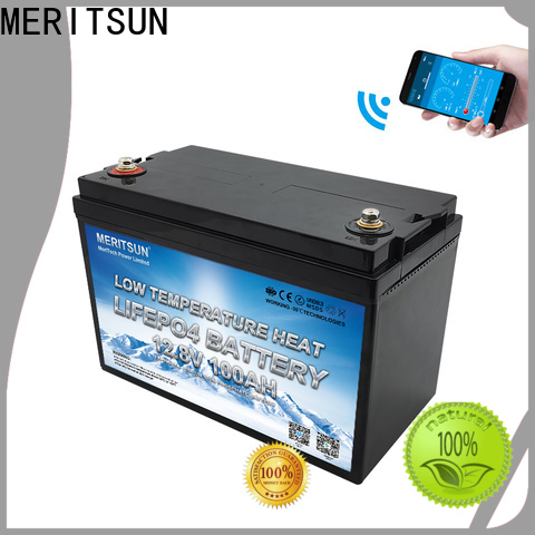 MERITSUN wholesale low temperature lithium battery company for robot