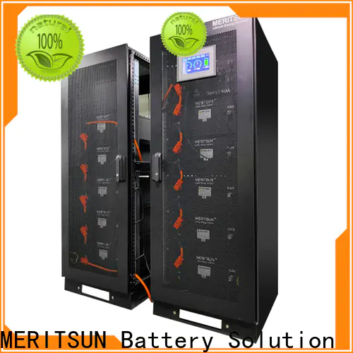 MERITSUN storage battery systems with good price for base transceiver station