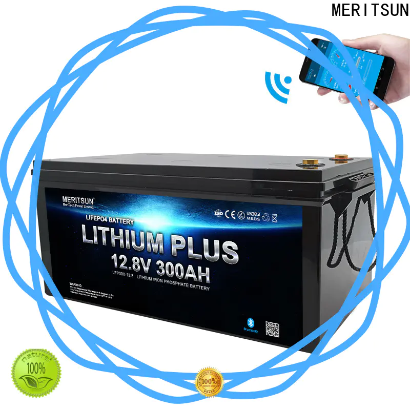 MERITSUN high-quality lithium battery with bluetooth suppliers for robot
