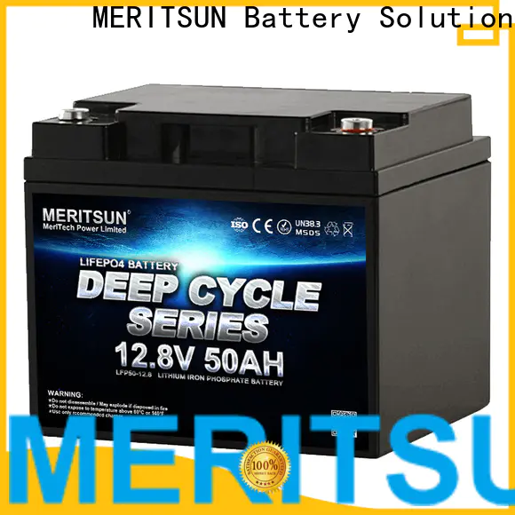 MERITSUN wholesale lithium ion polymer battery manufacturer for home use