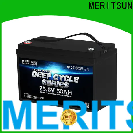 MERITSUN best lithium battery series for building