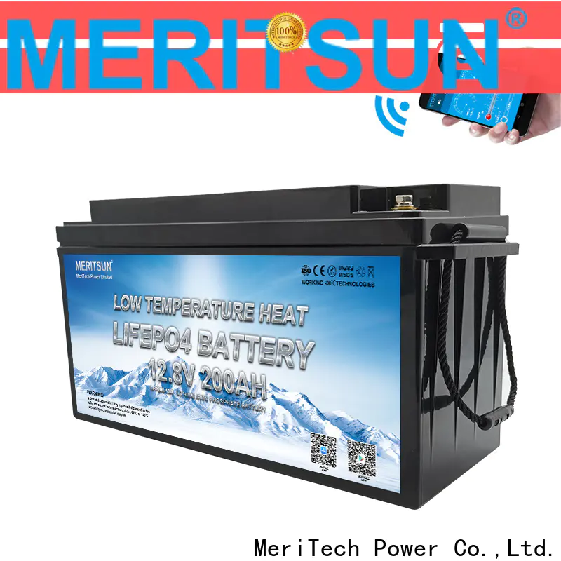 latest low temperature lithium ion battery factory for streetlight