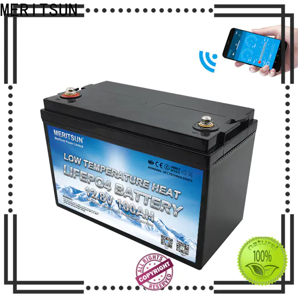 MERITSUN new low temperature li-ion battery suppliers for house