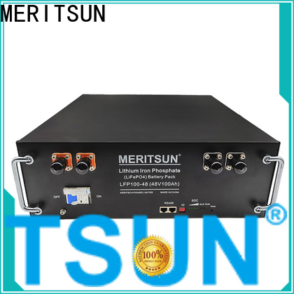 MERITSUN solar battery power storage customized for base transceiver station