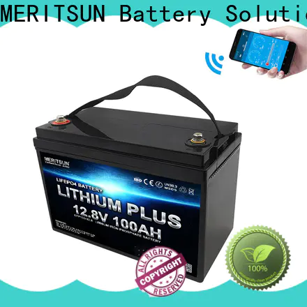 high-quality bluetooth lithium battery company for boat
