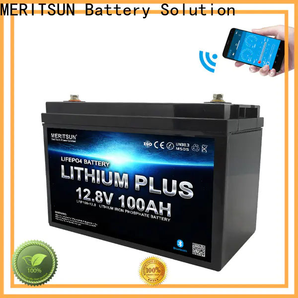 MERITSUN latest lithium battery with bluetooth company for robot