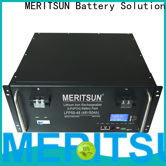 MERITSUN storage battery systems manufacturer for base transceiver station