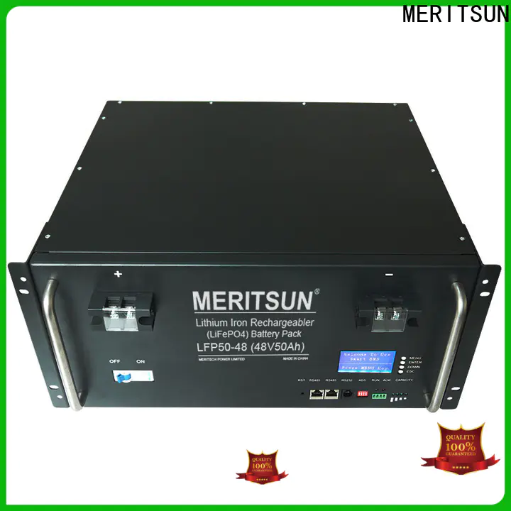 MERITSUN home energy storage factory direct supply for base transceiver station
