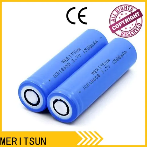 MERITSUN best cheap 18650 batteries with good price for telecom