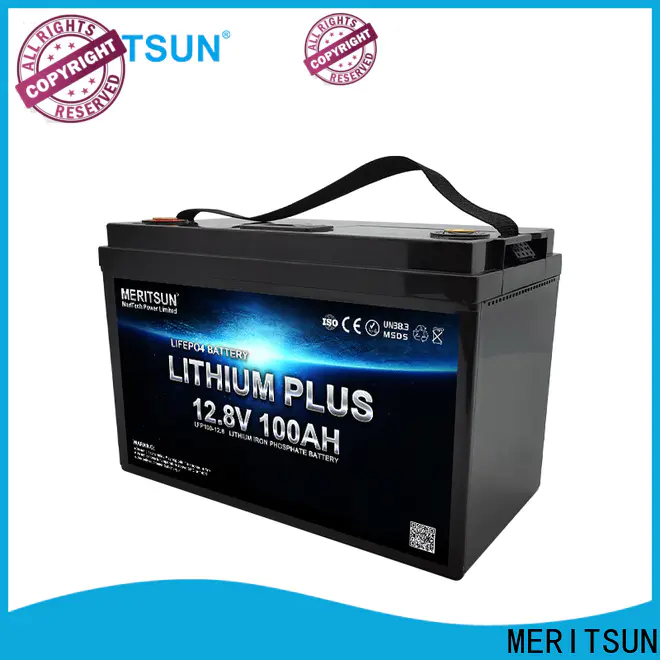 MERITSUN high-quality lifepo4 battery 12v 200ah manufacturer for house
