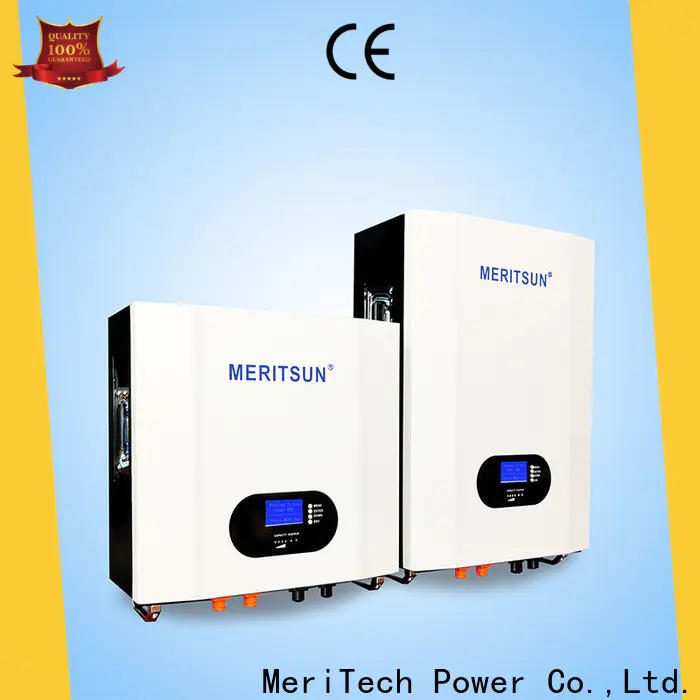 MERITSUN home battery system customized for energy storage