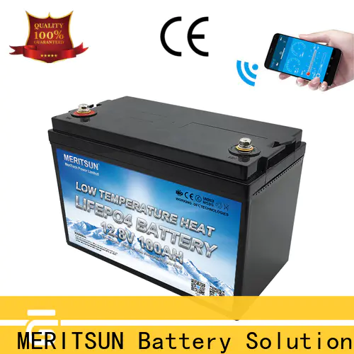 MERITSUN lithium battery low temperature supply for house