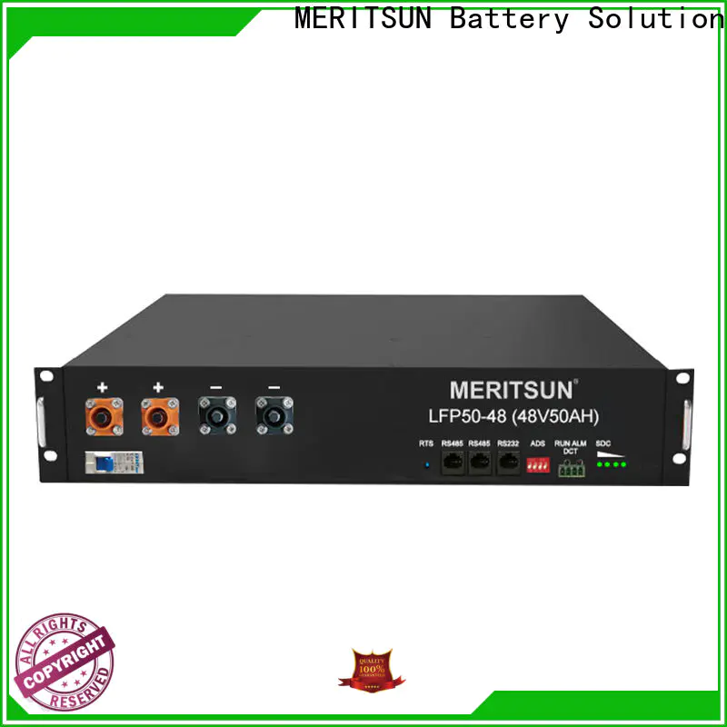 MERITSUN super safe storage battery supplier for base transceiver station