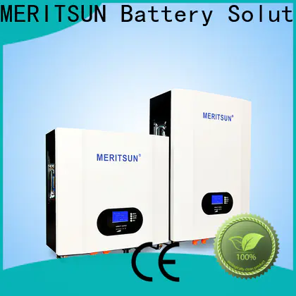 MERITSUN custom home battery system customized for buildings