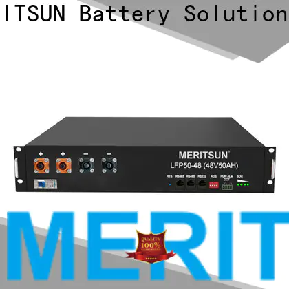 MERITSUN easy to install home energy storage customized for commercial
