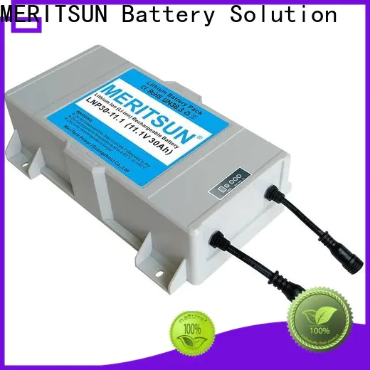 MERITSUN lithium battery for solar lights series for LED light
