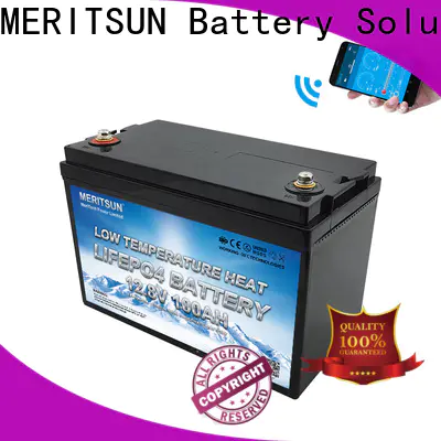 MERITSUN top low temperature lithium battery with good price for robot