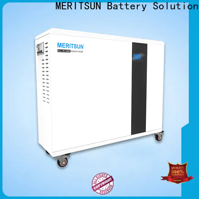 MERITSUN house power battery wholesale for family